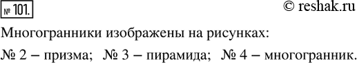 Изображение 101. Какие из представленных на рисунке 46 геометрических тел имеют форму...